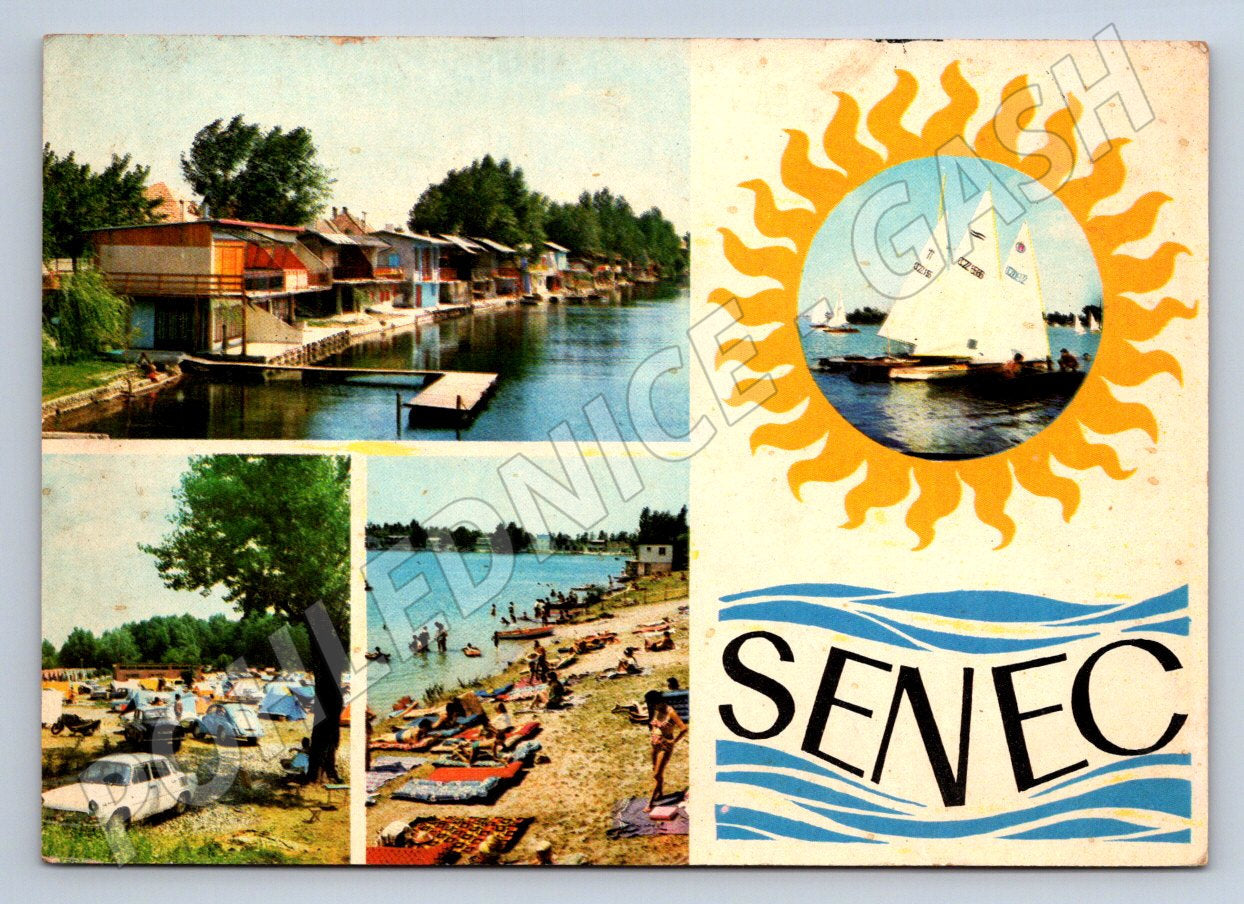 Pohlednice Senec Slnečné jazerá PP zn Lenin (P1777)