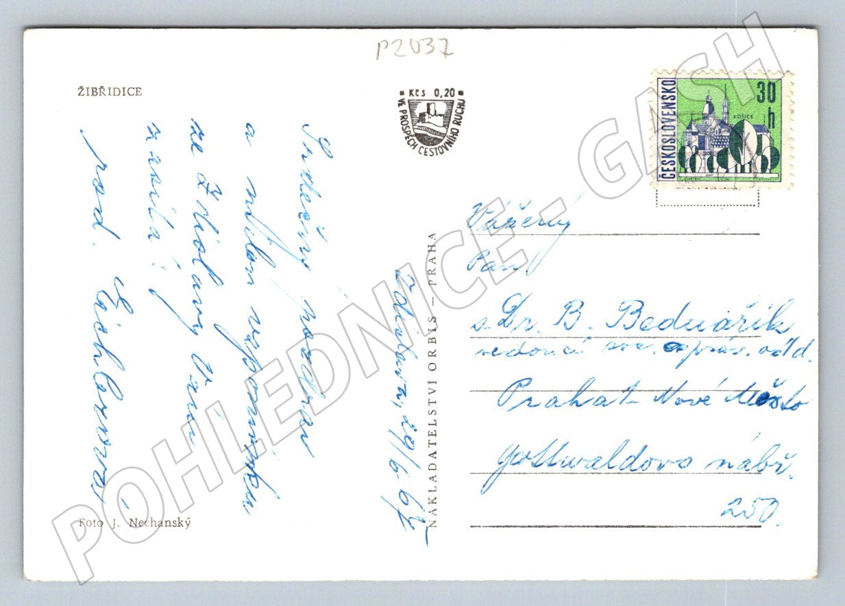 Pohlednice Žibřidice PP 1964 (P2037)
