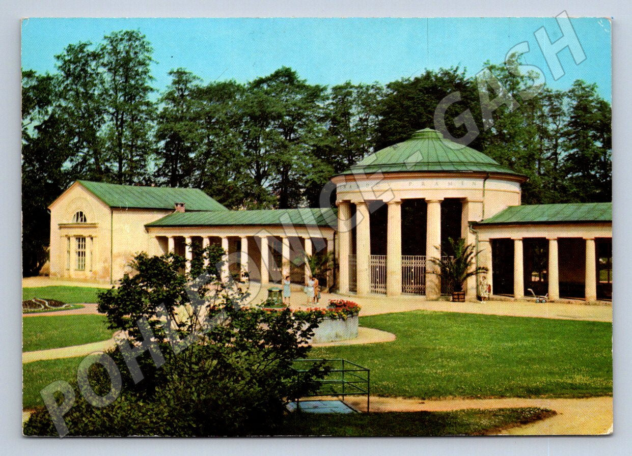 Pohlednice Mariánské Lázně Ferdinandův pramen raz (P2322)