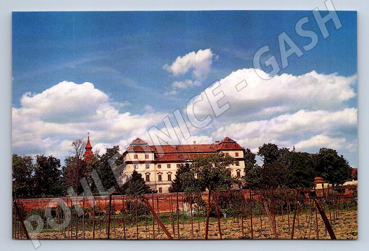 Pohlednice Postoloprty renesanční zámek 1994 (P2371)