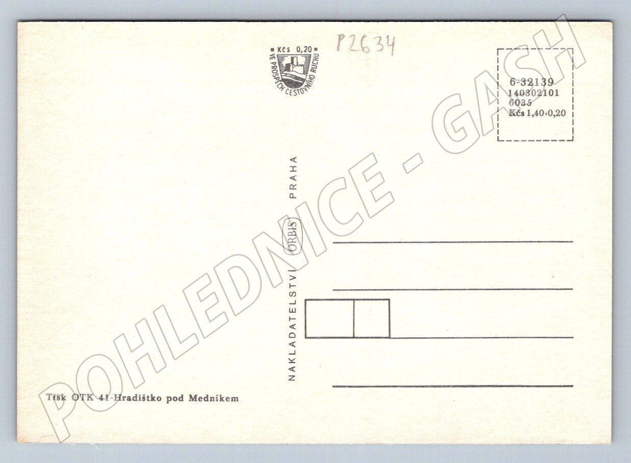 Pohlednice Hrady a zámky severních Čech (P2634)