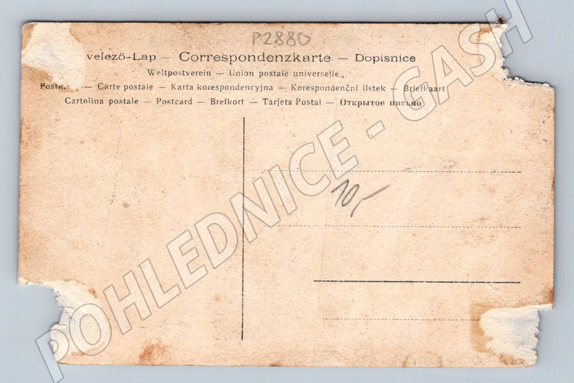 Pohlednice Tři lidé (muž a dvě ženy) portrét (P2880)