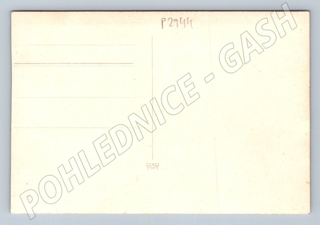 Pohlednice Německo dívka v bílých šatech 1933 (P2944)