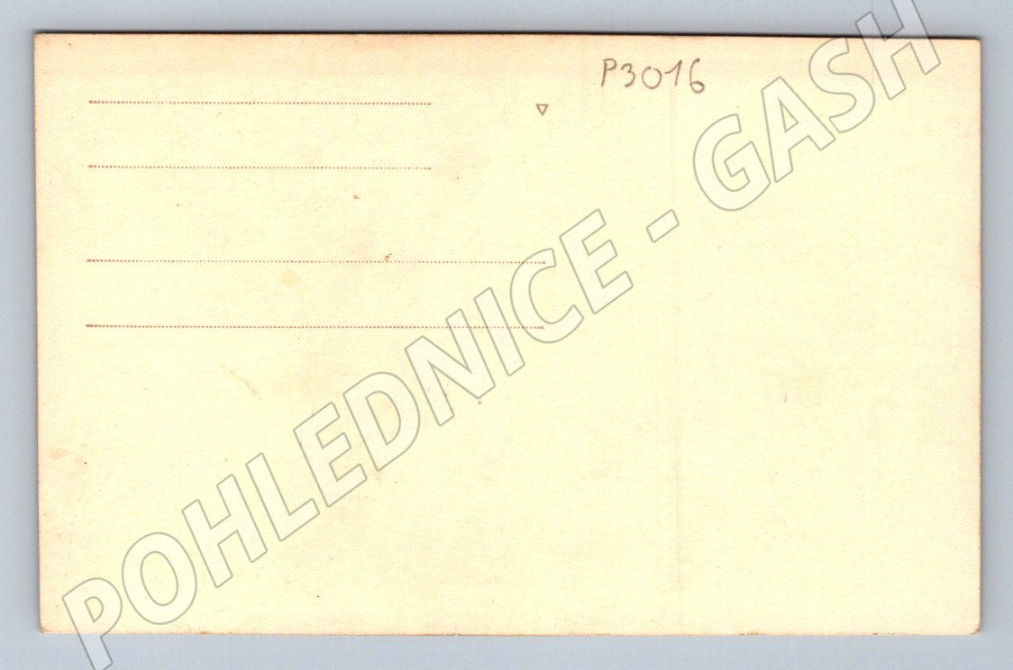Pohlednice mladá žena portrét (P3016)