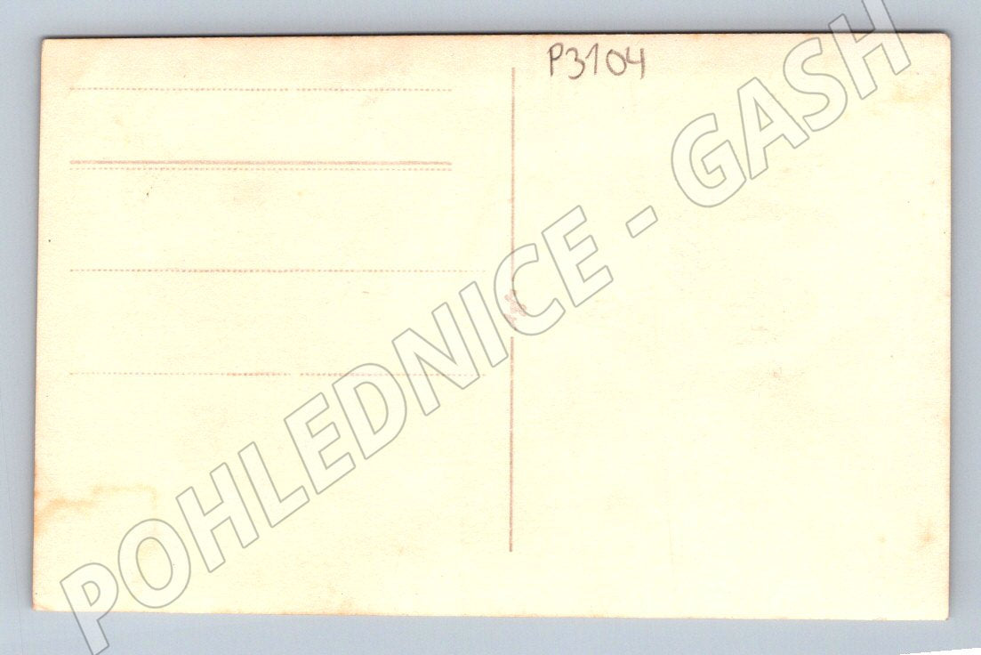 Pohlednice Uh. Hradiště svatební pár (P3104)