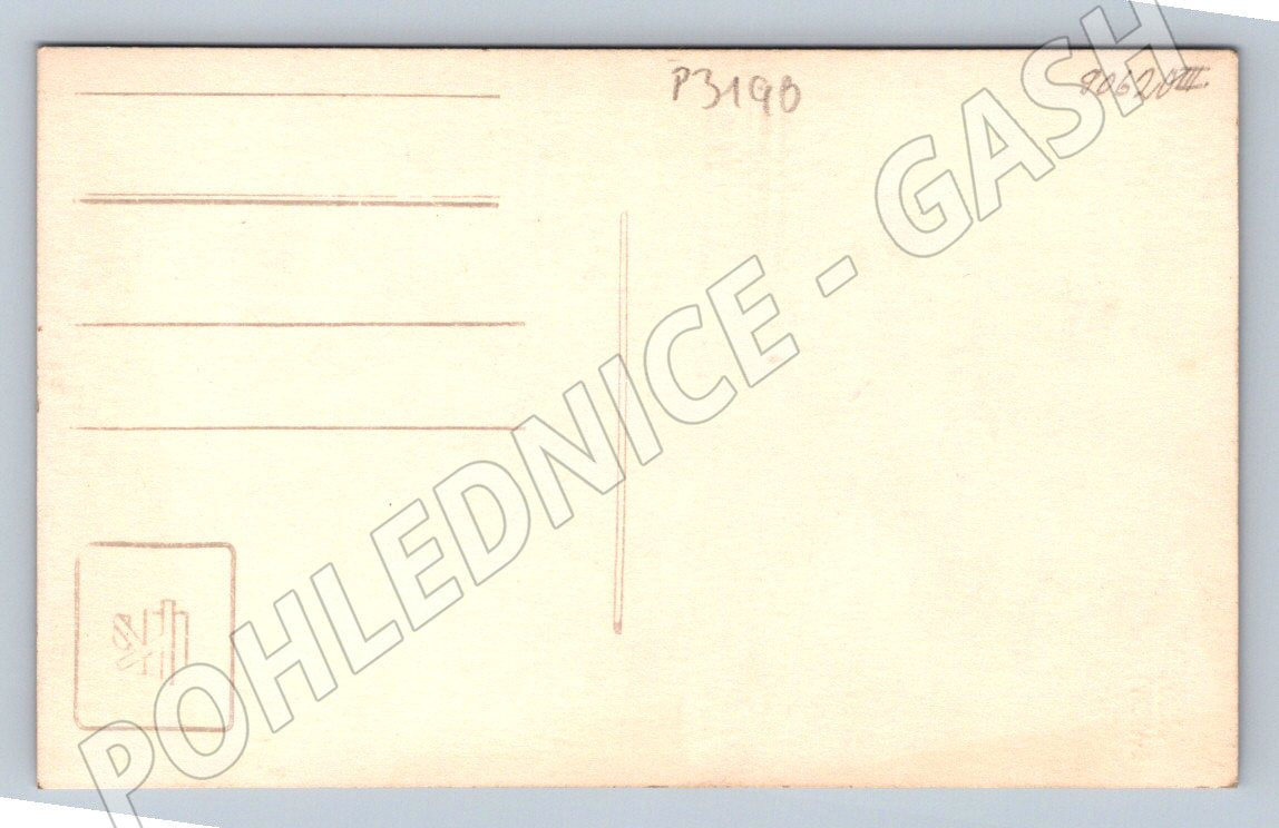 Pohlednice svatební pár ateliérová (P3190)