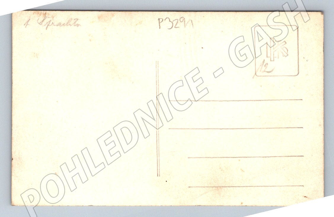 Pohlednice pár muž v uniformě (P3291)