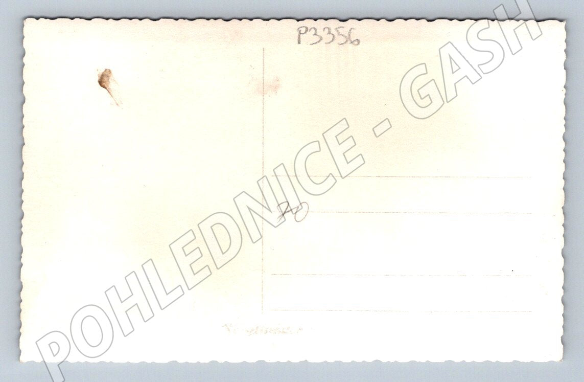 Pohlednice dívka v kroji (P3356)