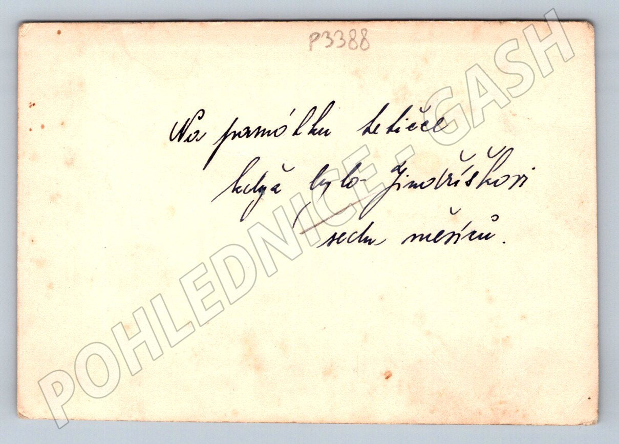 Stará fotografie Praha dítě ateliér Studio Praha XIII (P3388)