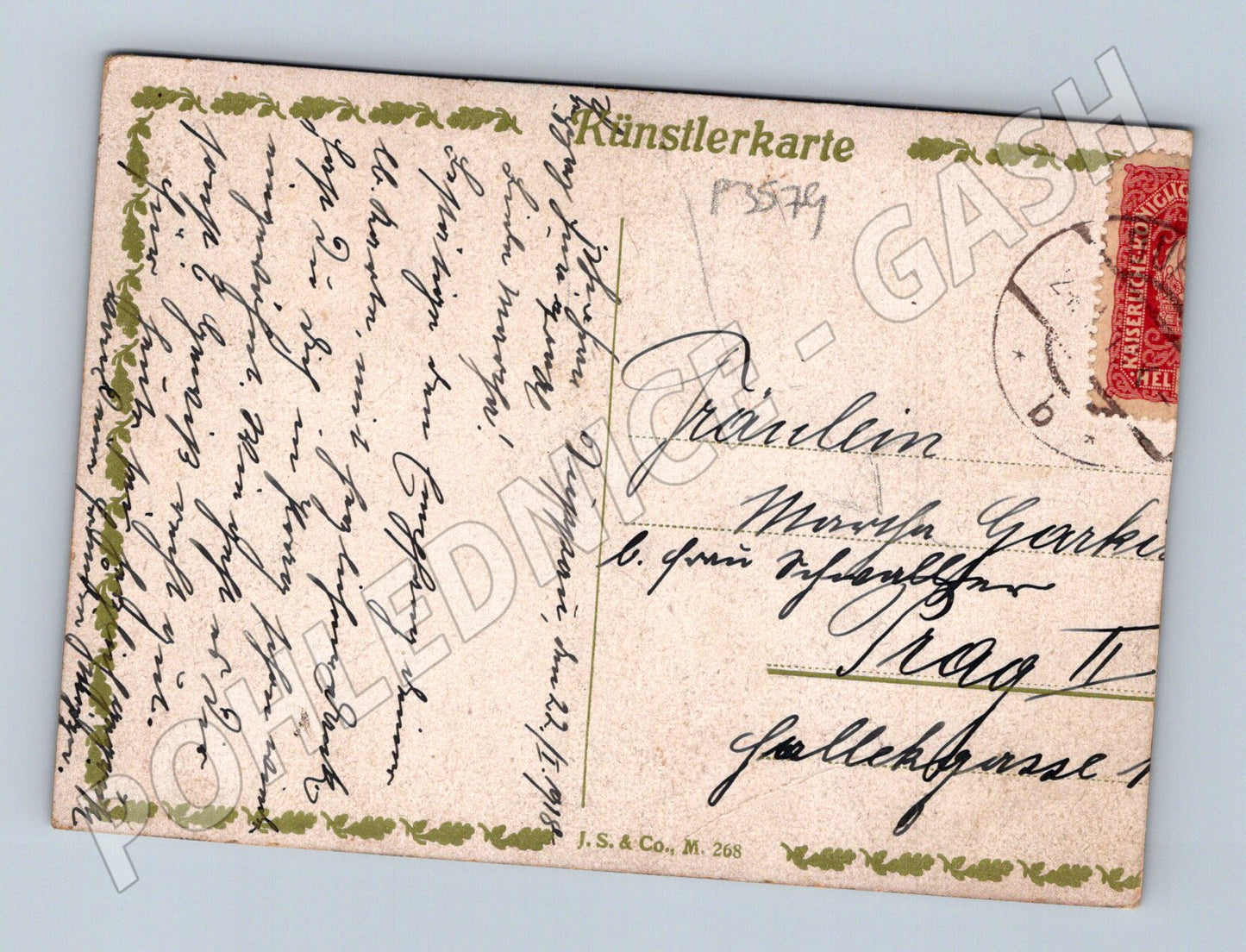 Pohlednice Praha umění Künstlerkarte 1914 (P3579)
