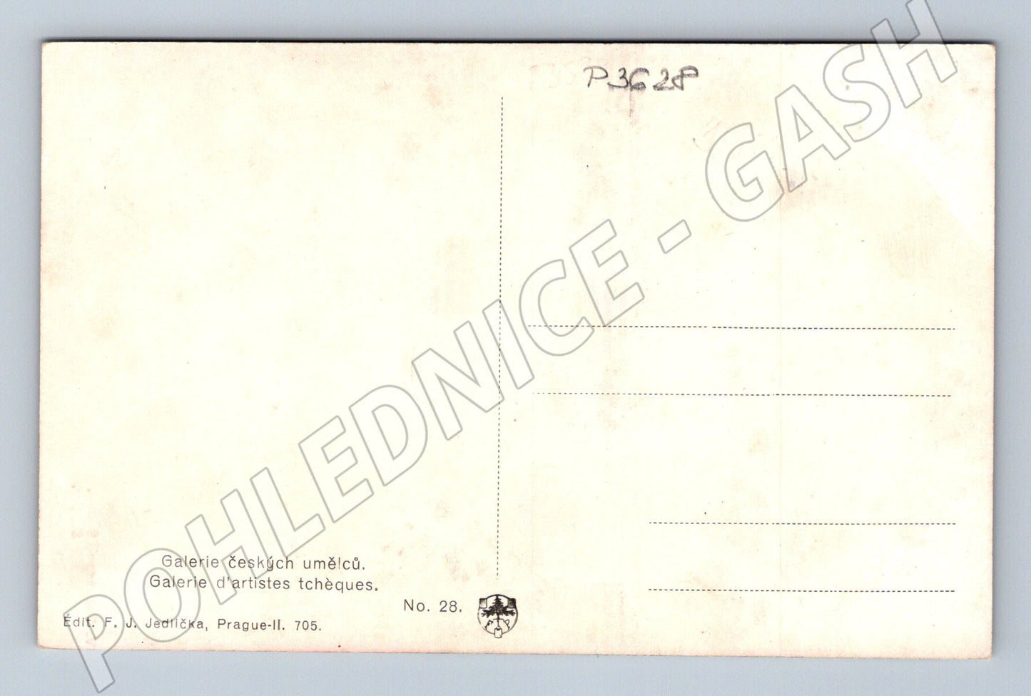 Pohlednice V. Bukovac - Sestru (dvě ženy) (P3628)