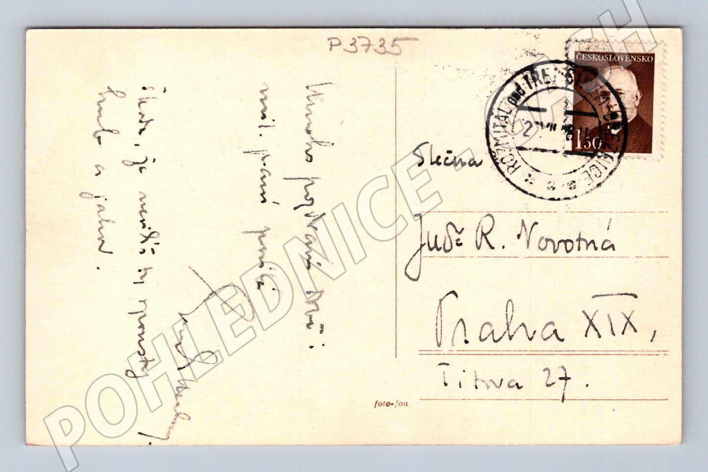 Pohlednice krajina Rožmitál pod Třemšínem (P3735)