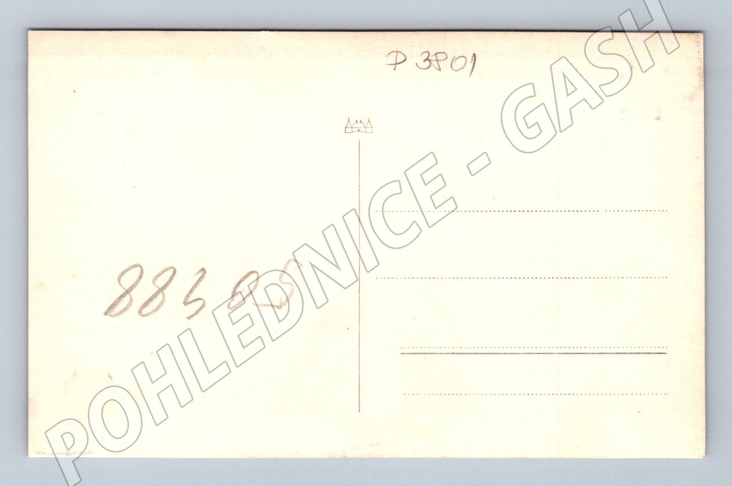 Pohlednice Dva muži v oblecích na ulici 1938 (P3801)