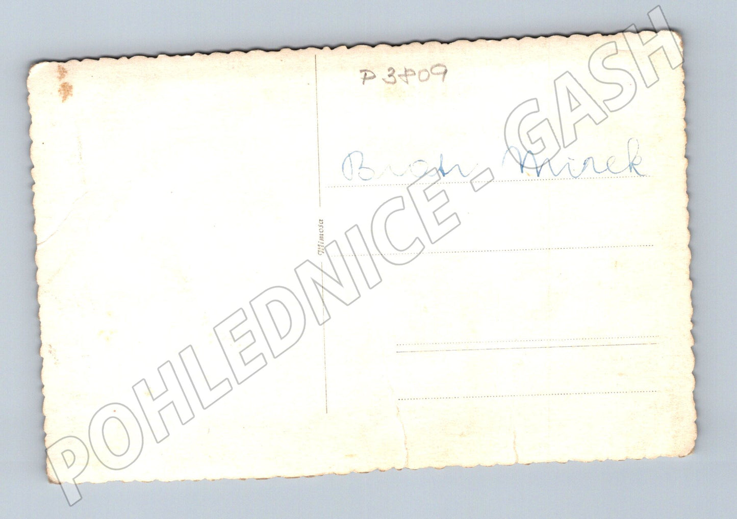 Pohlednice portrét muže (P3809)