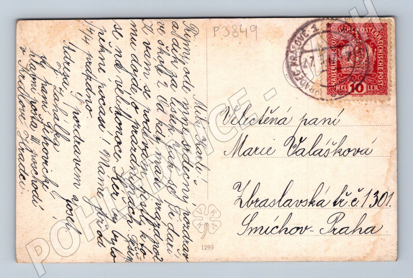 Pohlednice umělecká Veselá společnost J. Wenig cca 1910 (P3849)