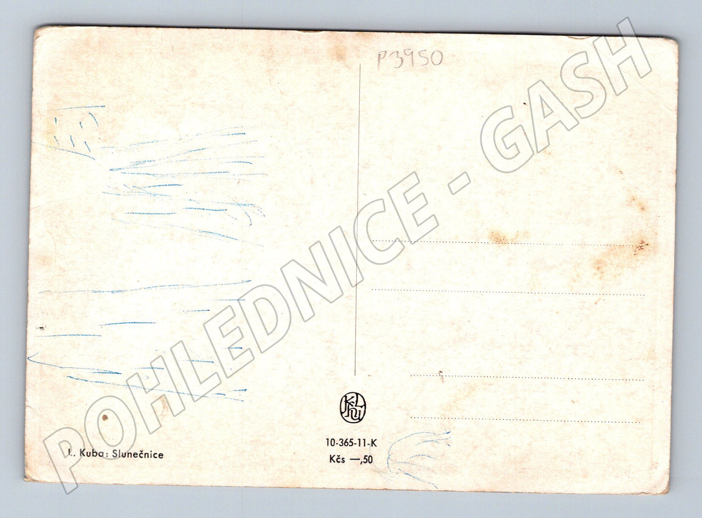 Pohlednice Slunečnice I. Kuba (P3950)