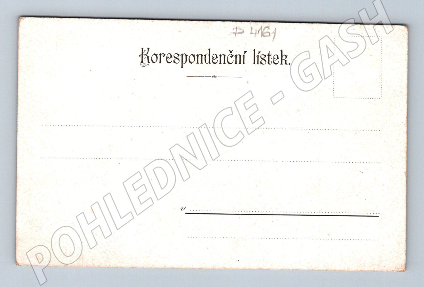 Pohlednice portrét mladého muže (P4161)