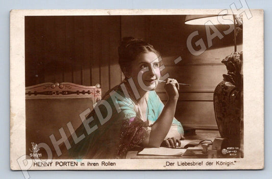 Pohlednice henny porten der liebesbrief der königin filmová (ST3511)