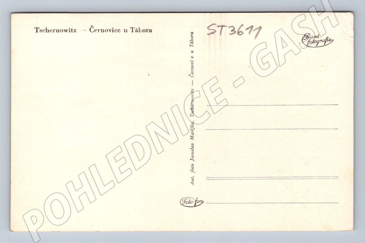 Postcard Černovica near the camp, old photo of a little girl (ST3611)