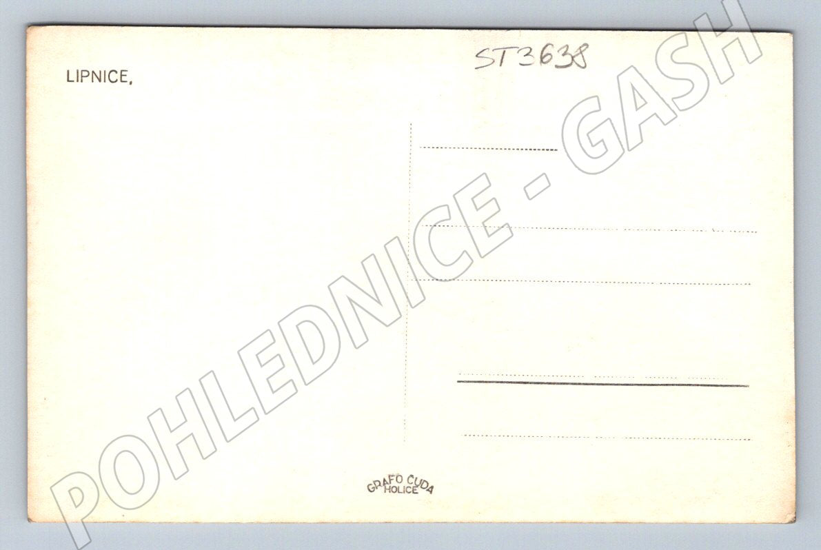 Postcard Lipnice Castle Grafo Čuda (ST3638)