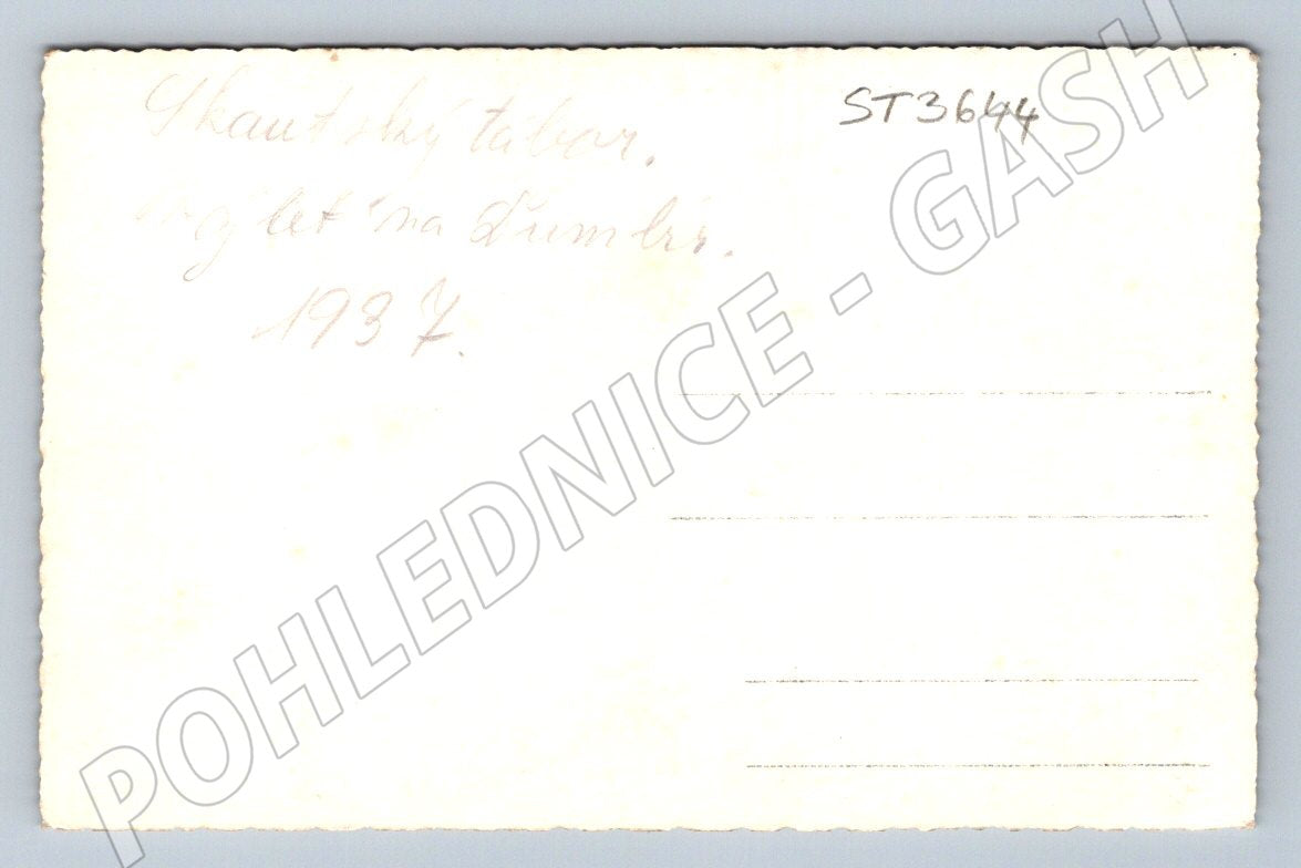 Postcard Sturec road with serpentine car (ST3644)