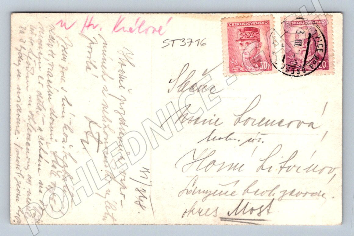 Postcard Třebechovice pod Orebem historical (ST3716)