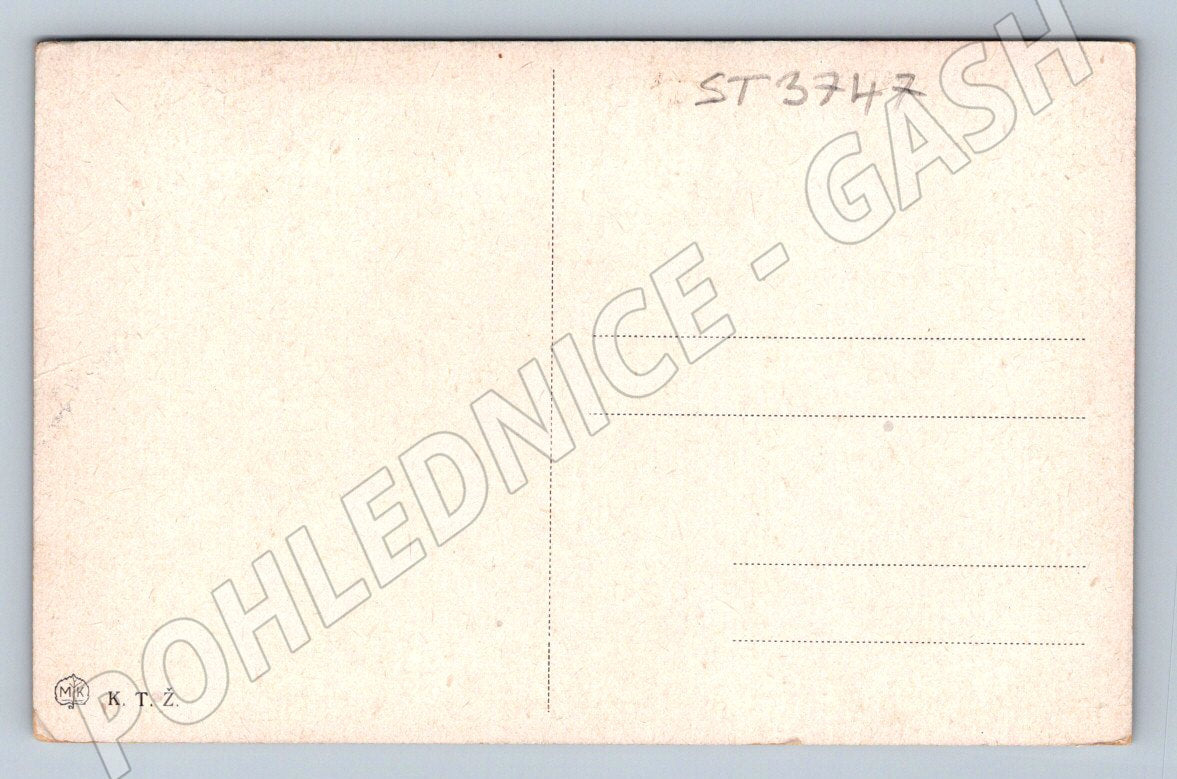 Postcard Jindřichův Hradec castle historical (ST3747)