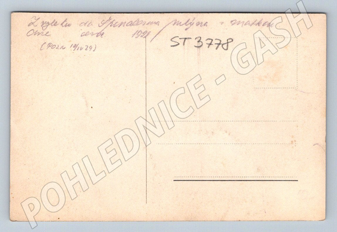 Postcard Špindlerův Mlýn, Giant Mountains, historical (ST3778)