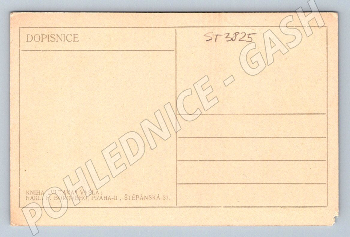 Postcard Tábor Lužnice historical (ST3825)