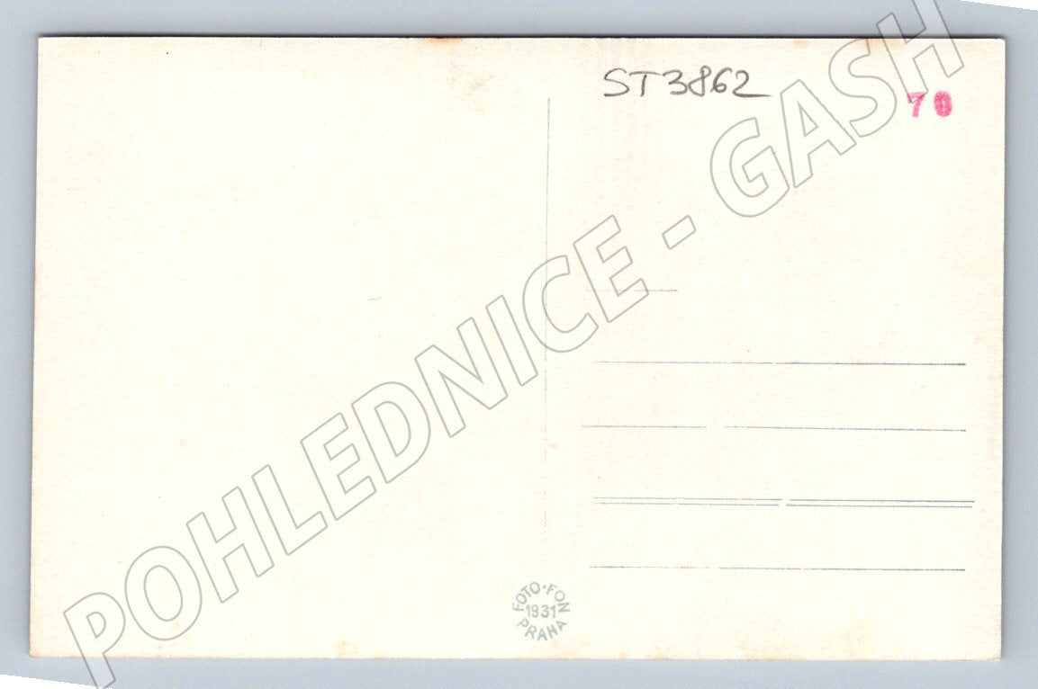 Postcard Janské Lázně Giant Mountains historical (ST3862)