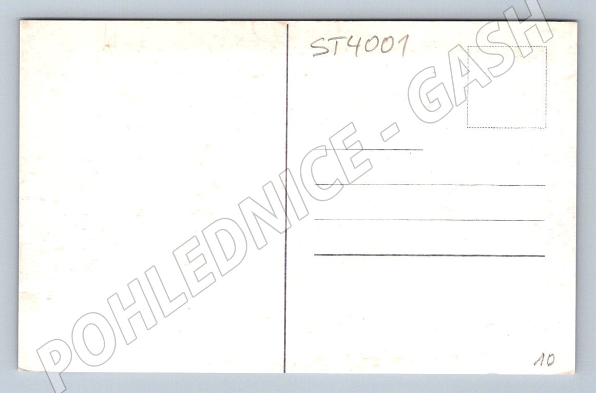 Postcard road transport car interwar period (ST4001)