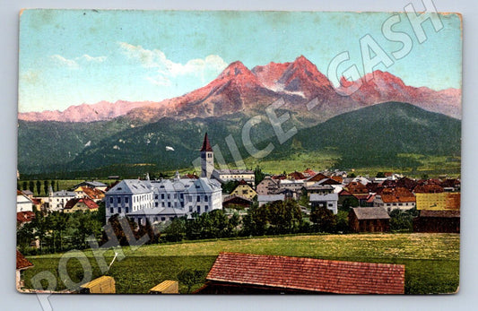 Pohlednice Saalfelden panorama 1915 (ST4079)