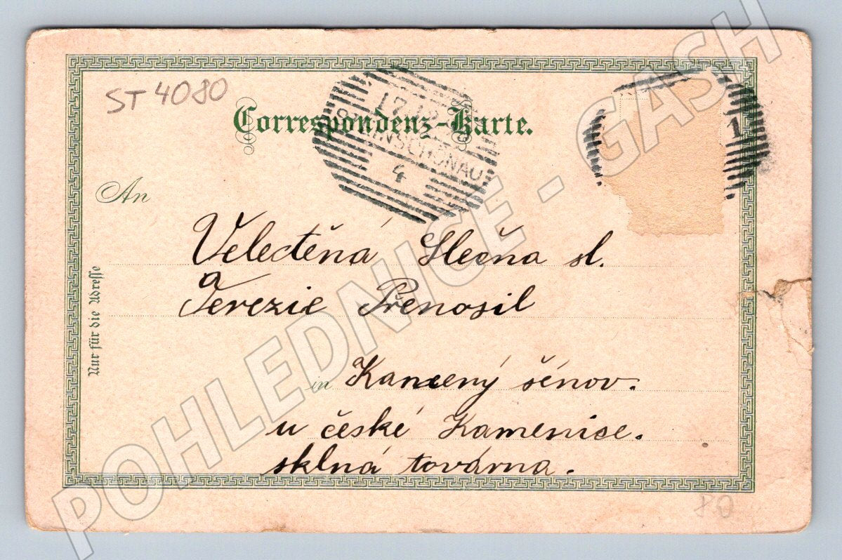 Postcard Vienna monuments colored (ST4080)