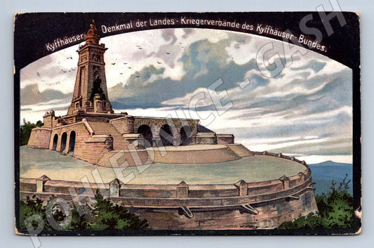 Pohlednice Kyffhäuser Denkmal Německo (ST4091)