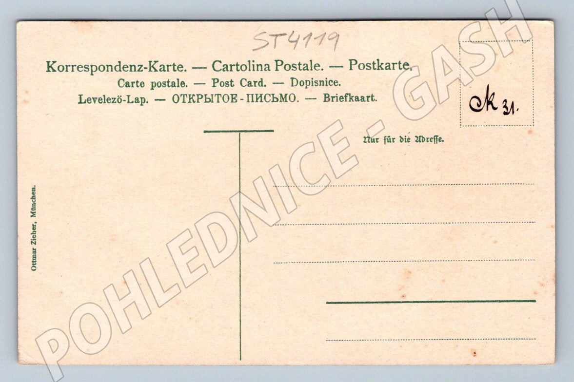 Pohlednice Riva del Garda Itálie (ST4119)