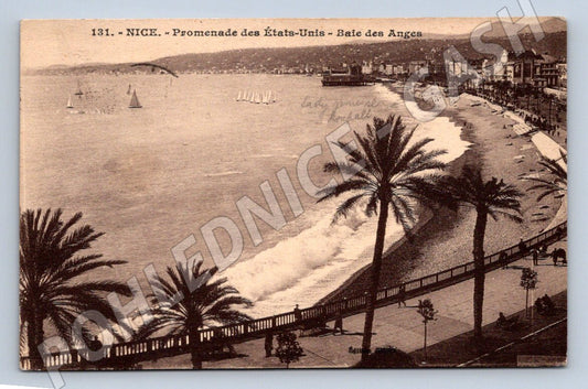 Pohlednice Nice Promenade 1925 (ST4124)