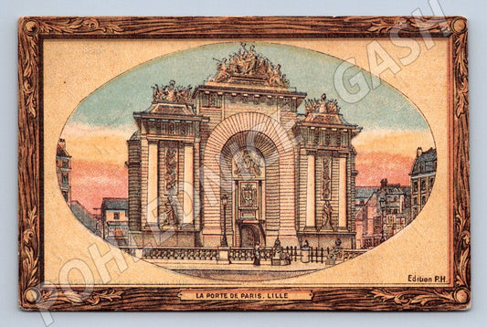 Pohlednice Lille Porte de Paris Francie (ST4129)
