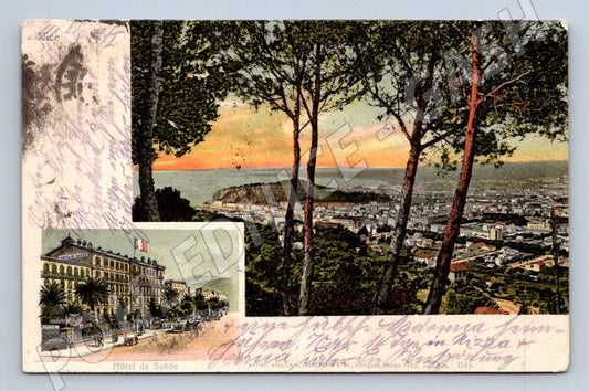 Pohlednice Nice Hotel de Suède prošlá (ST4130)