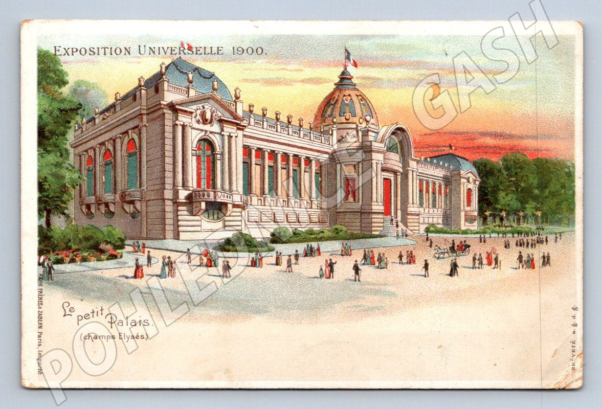 Pohlednice Paříž Le Petit Palais 1900 (ST4131)