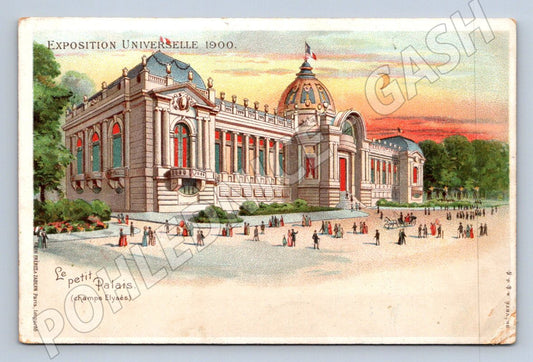 Pohlednice Paříž Le Petit Palais 1900 (ST4131)
