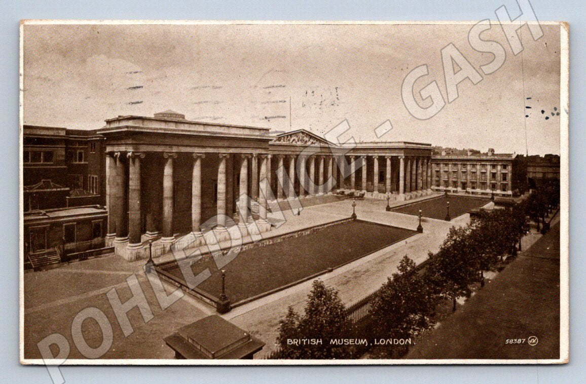 Pohlednice Londýn British Museum 1925 (ST4132)