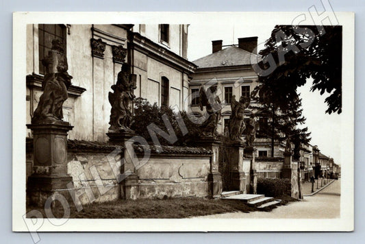 Pohlednice Lysá nad Labem kostel historická (ST4213)
