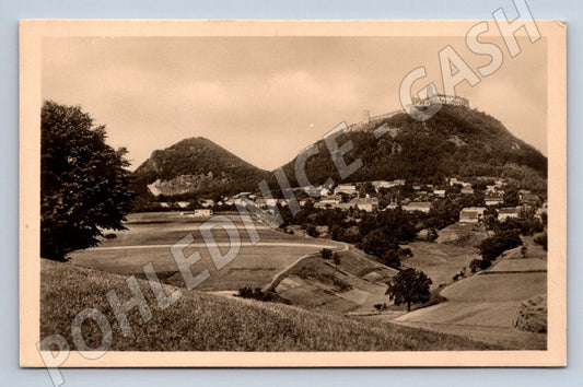 Pohlednice hrad Bezděz černobílá (ST4221)