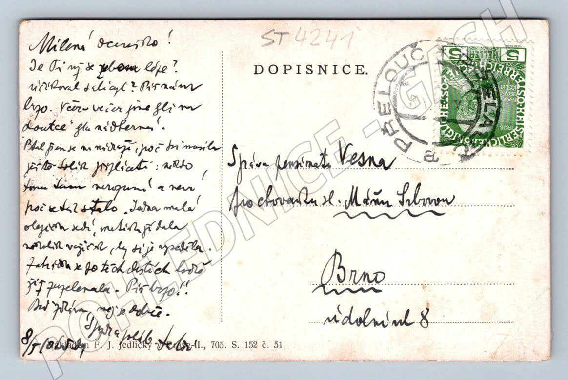 Postcard News of the Defeat of the Czechs 1620 (ST4241)