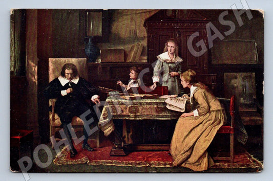 Pohlednice Munkácsy Milton Ztracený ráj (ST4259)