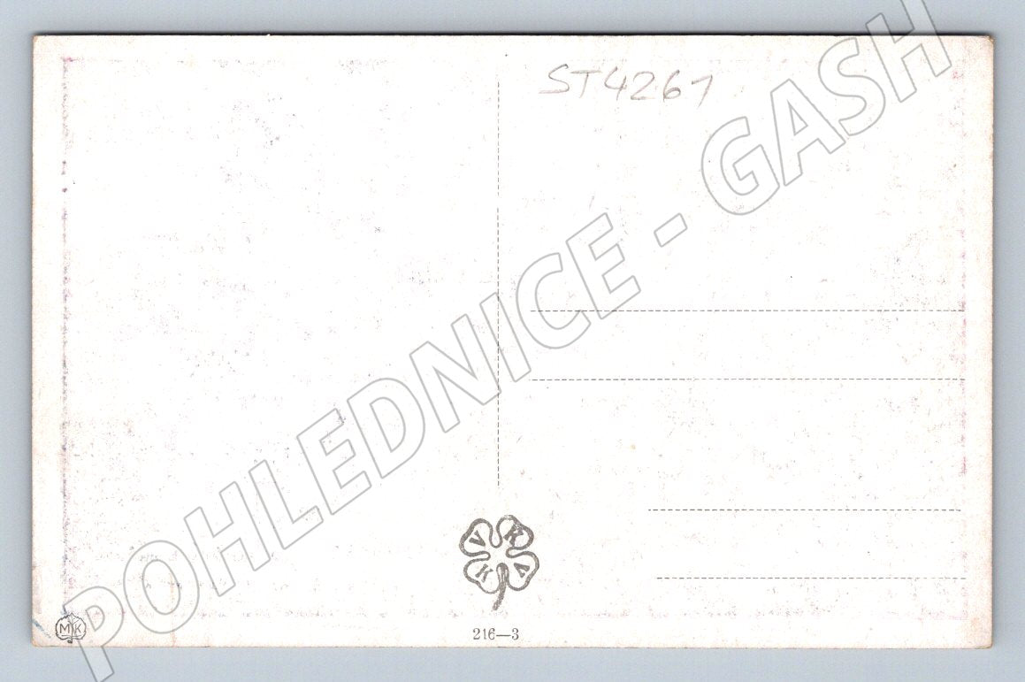 Postcard village festival folk costumes (ST4261)