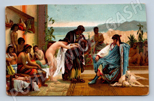 Pohlednice Victor Giraud The slave dealer (ST4286)