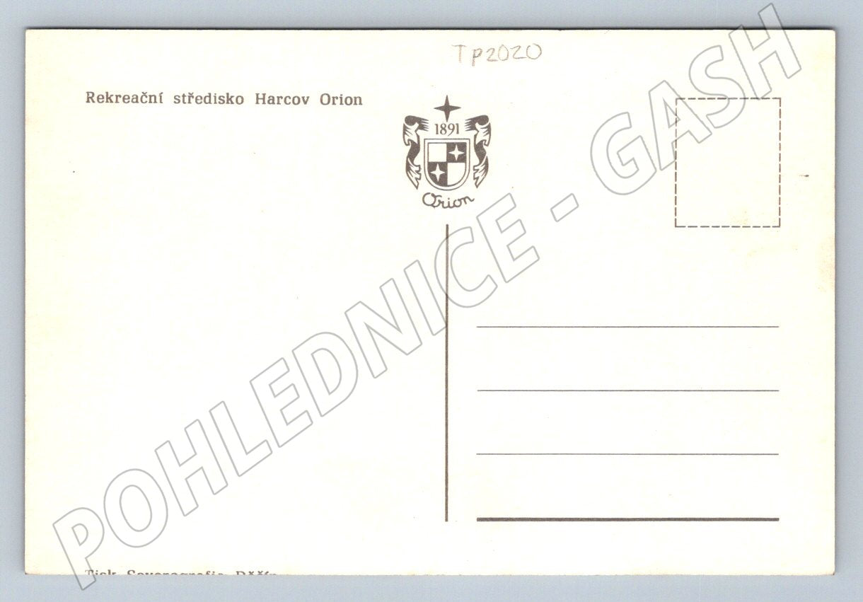 Pohlednice Rekreační středisko Harcov Orion (TP2020)