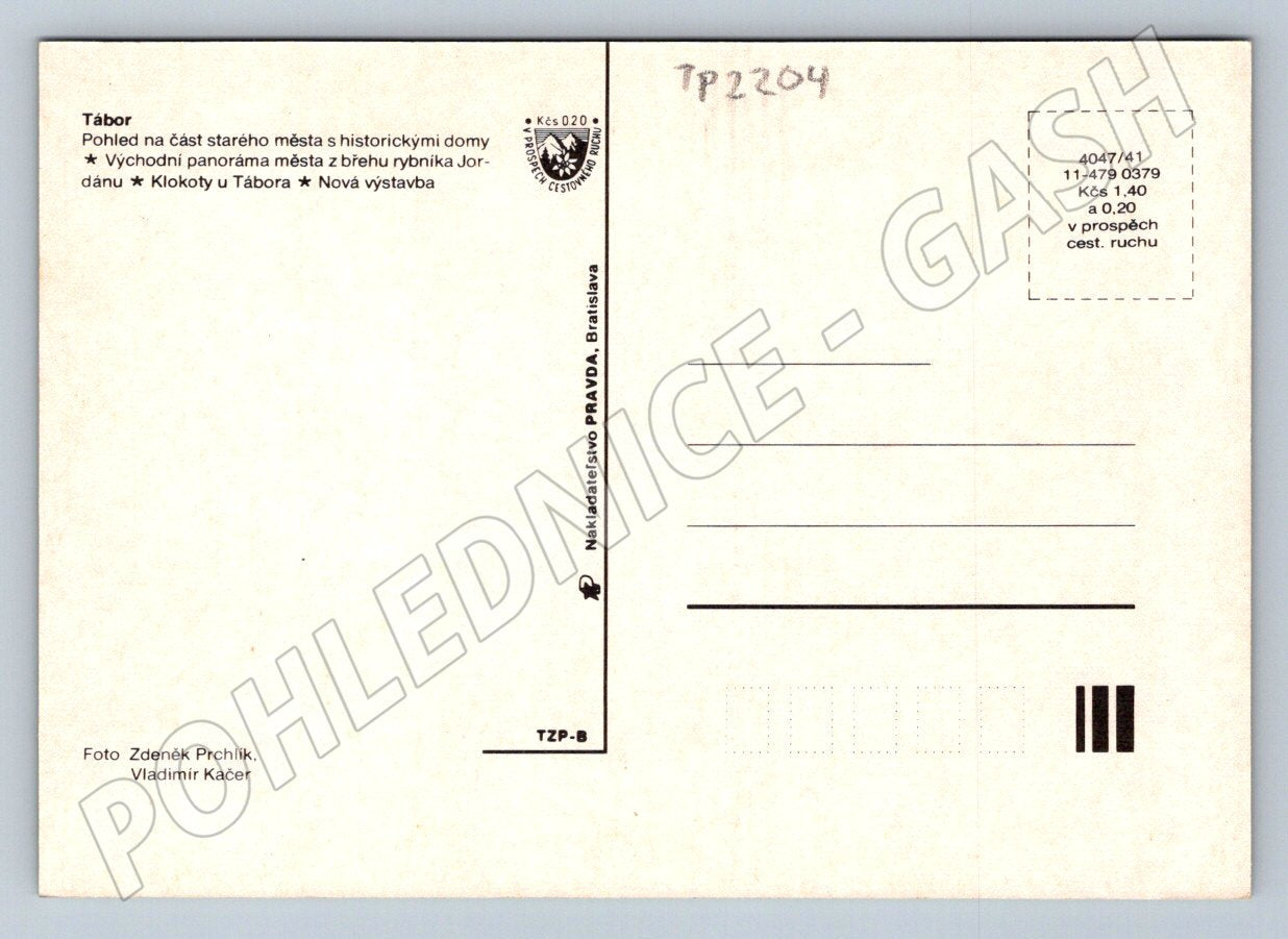 Pohlednice Tábor Klokoty vícepohledová (TP2204)