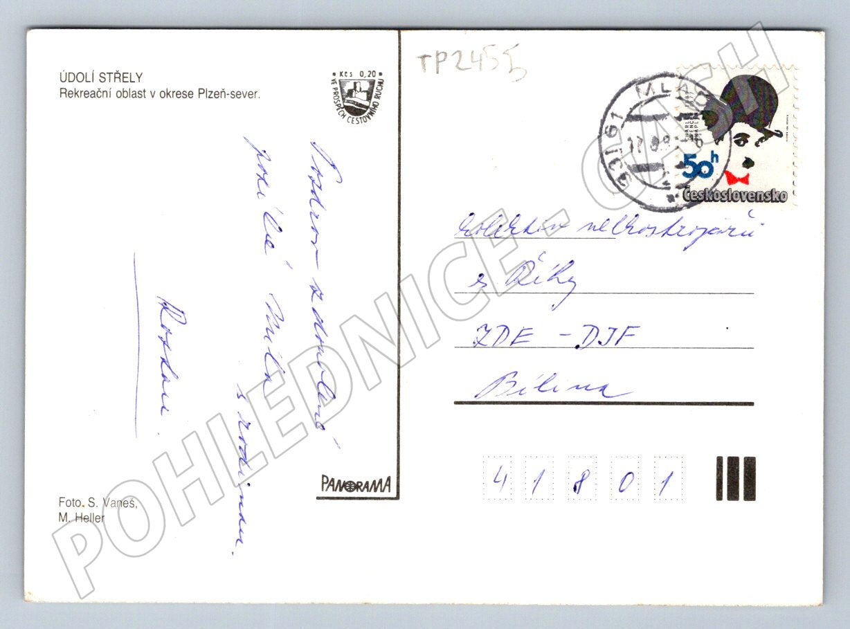Pohlednice Údolí Střely rekreace (TP2455)